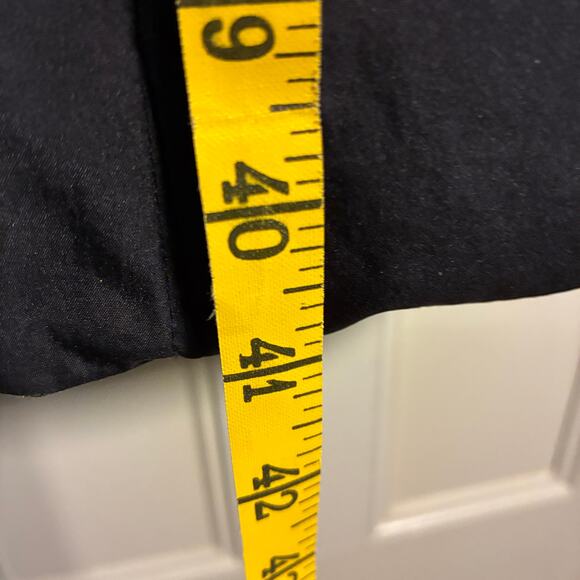 Calvin Klein Down Long Puffer Coat Womens Large High Collar Classic pockets - Picture 6 of 13